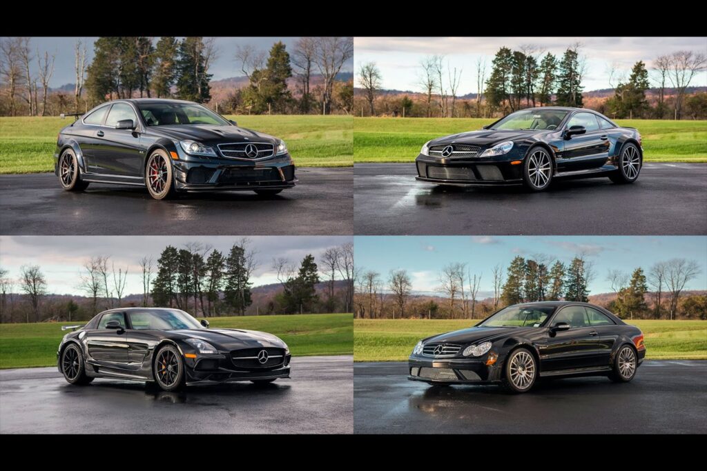 AMG Black Series quartet at auction news