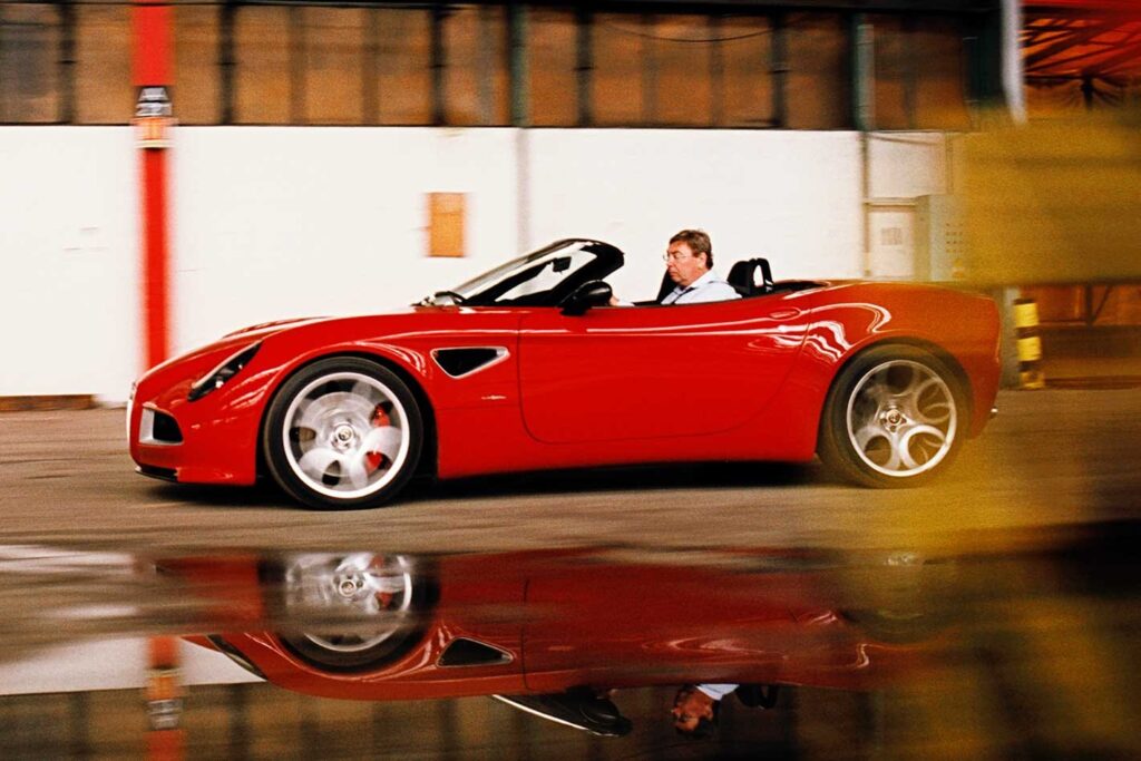 2006 Alfa Romeo 8C Spider prototype review classic MOTOR