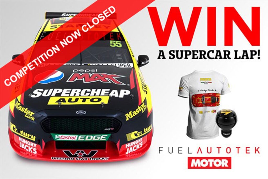 WIN a Supercar hot lap