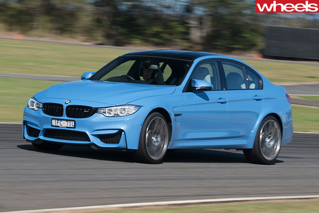 BMW M3 track