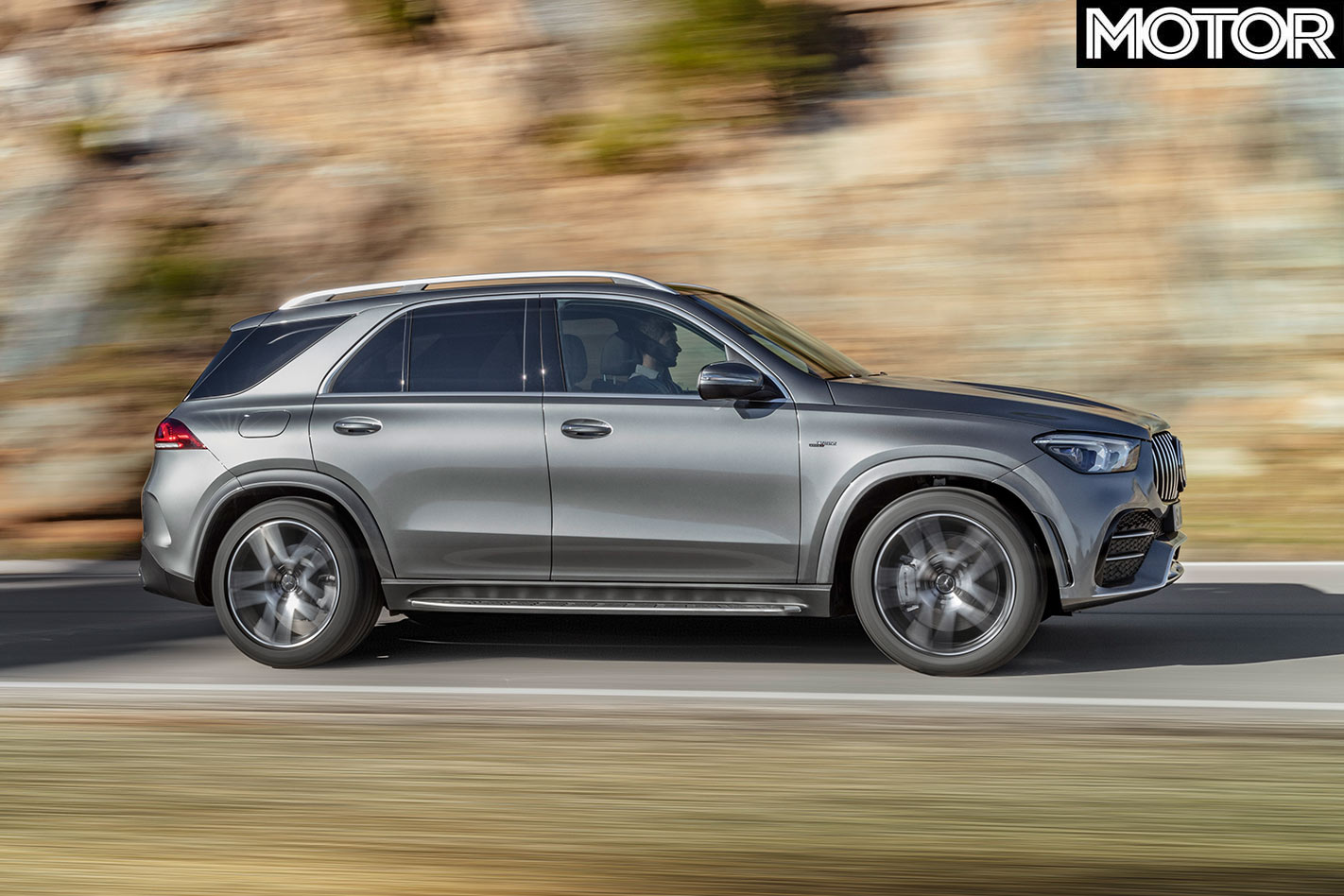 Mercedes-AMG GLE53 onroad side