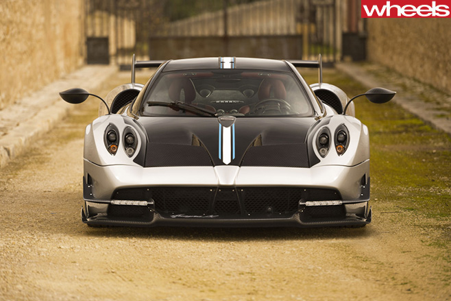 Silver -Pagani -Huayra -BC-front