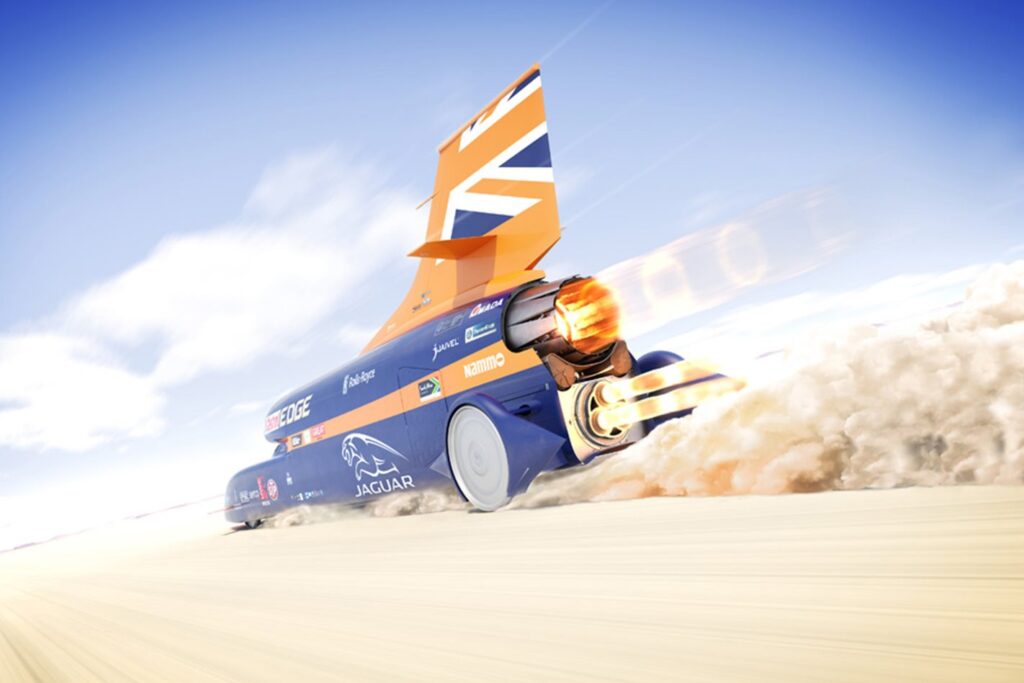 Bloodhound SSC car