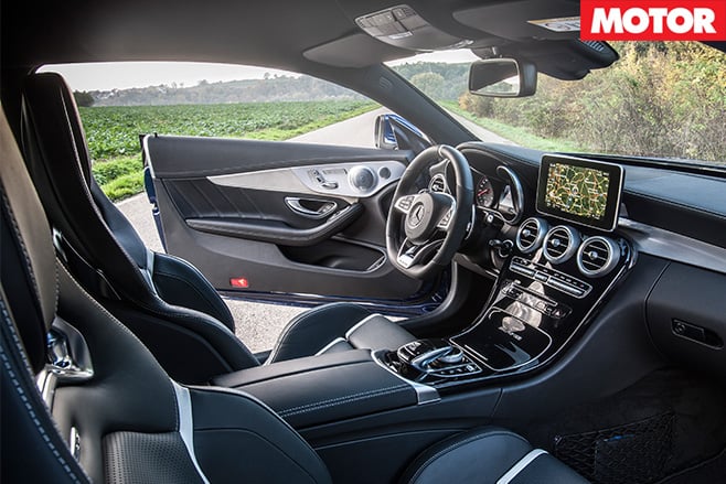 Mercedes-amg c63 S coupe interior