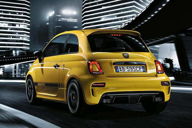 Fiat Abarth rear side
