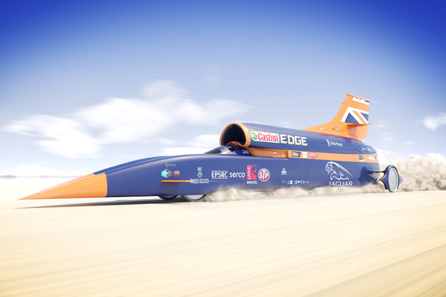 Bloodhound SSC sets supersonic record attempt