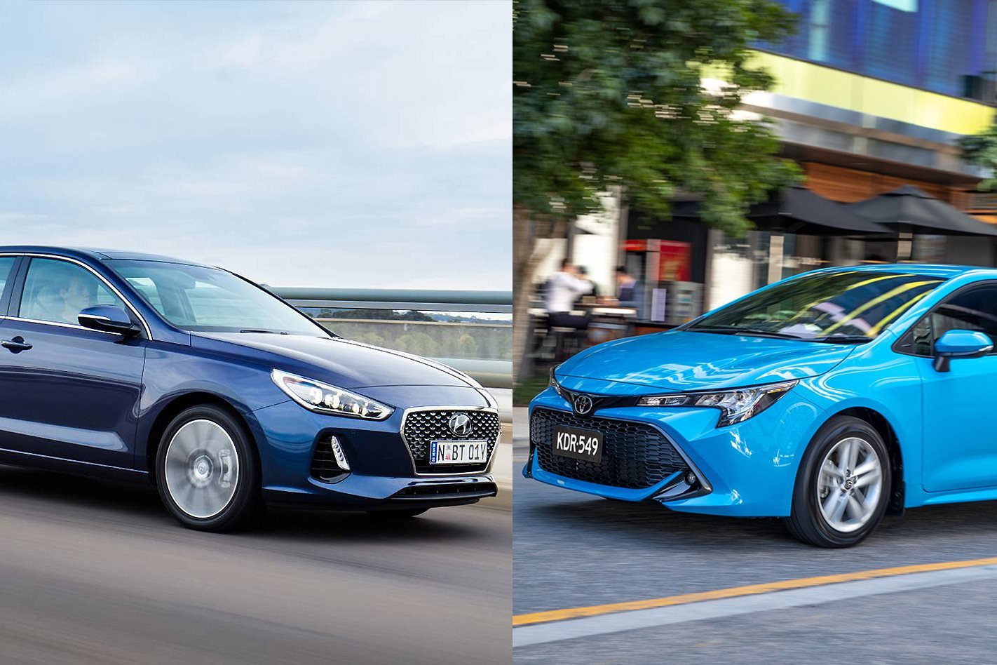 Toyota Corolla SX vs Hyundai i30 Elite
