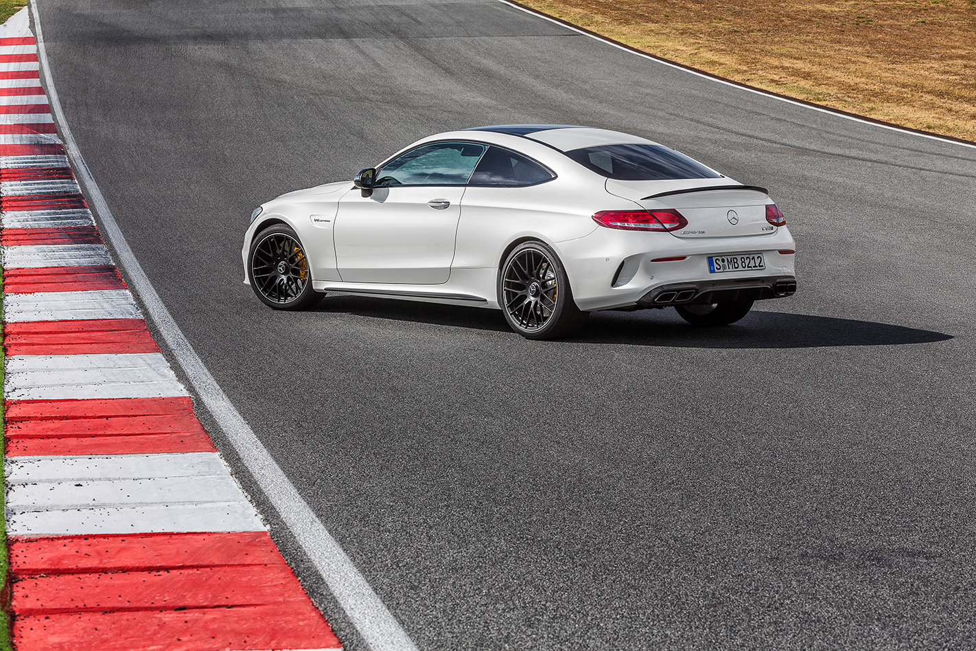 mercedes amg c63 rear