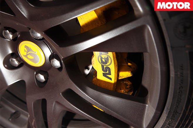 HSV GTS wheel caliper
