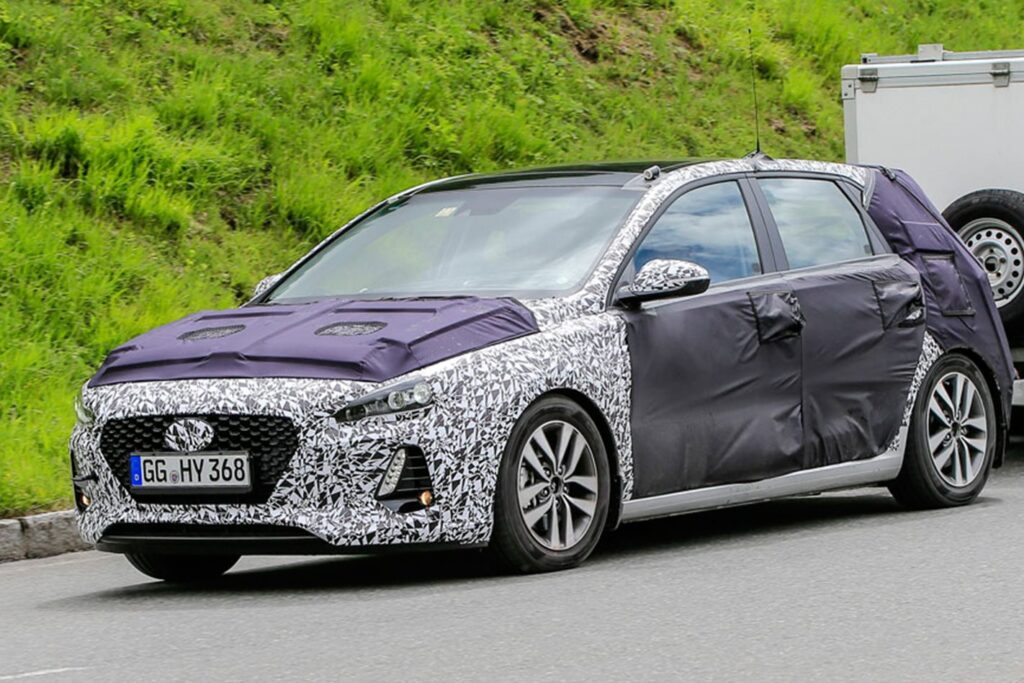 2017 Hyundai i30 spy pics