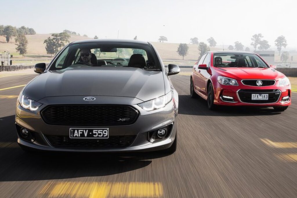 Ford Falcon vs Holden Commodore