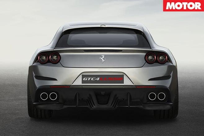 Ferrari GTC4 Lusso rear