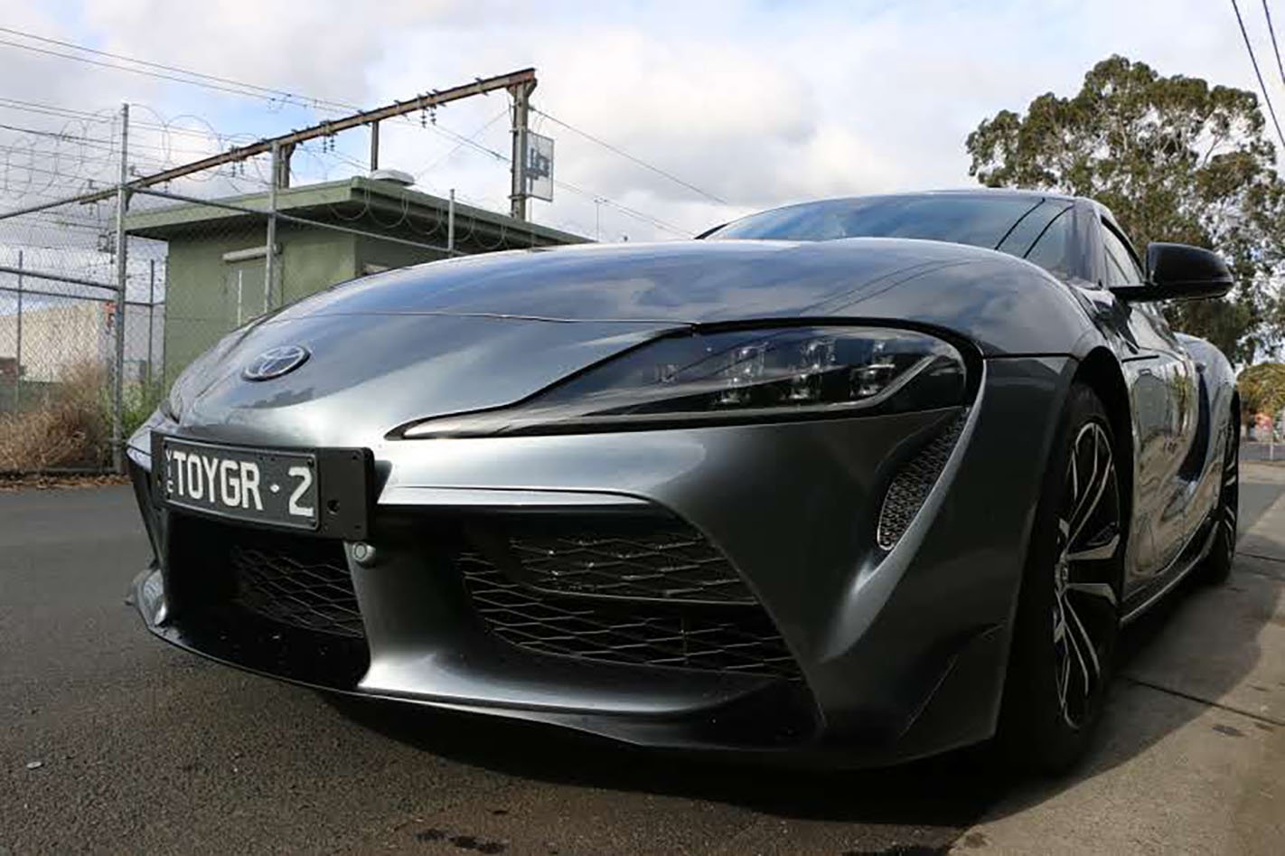 Toyota Supra GT front