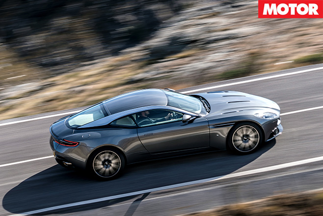 Aston martin db11 top view