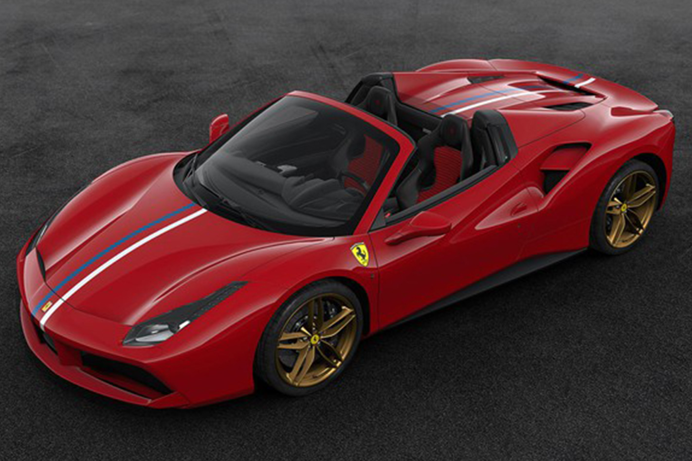 Ferrari 488 Spider retro livery 40