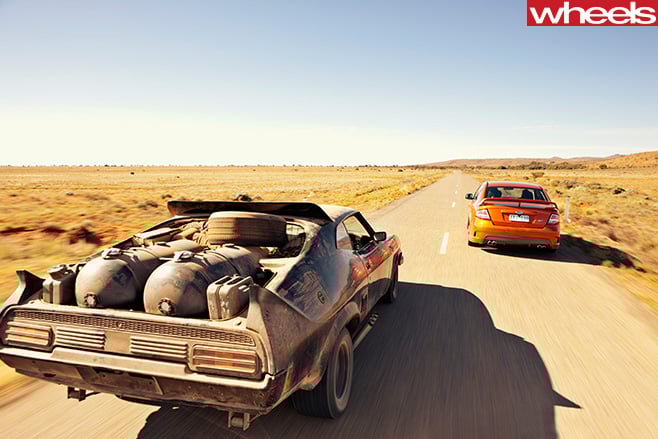 2010-FPV-GT-P-racing -Mad -Max -interceptor -rear