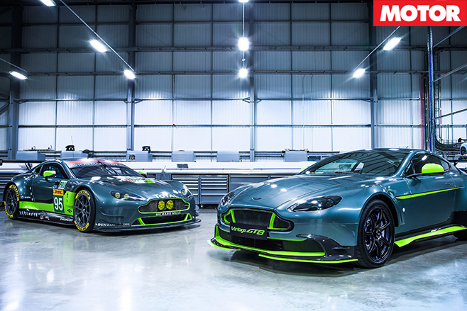 Aston Martin Vantage GT8 & Vantage GTE car