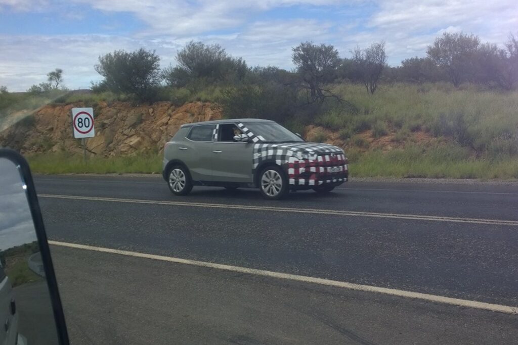 SsangYong Tivoli spy pic