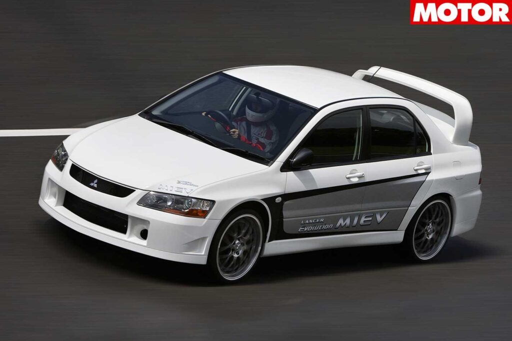 2007 Mitsubishi Evo MiEV review classic MOTOR