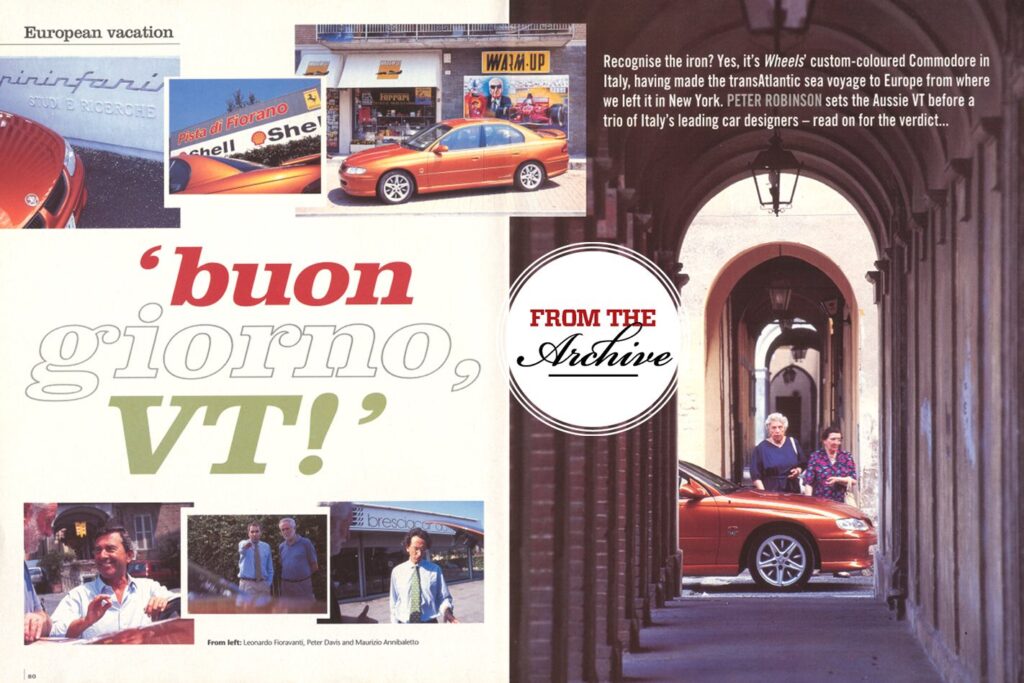 1999 Holden VT Commodore in Italy