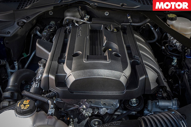 Ford Mustang Ecoboost engine
