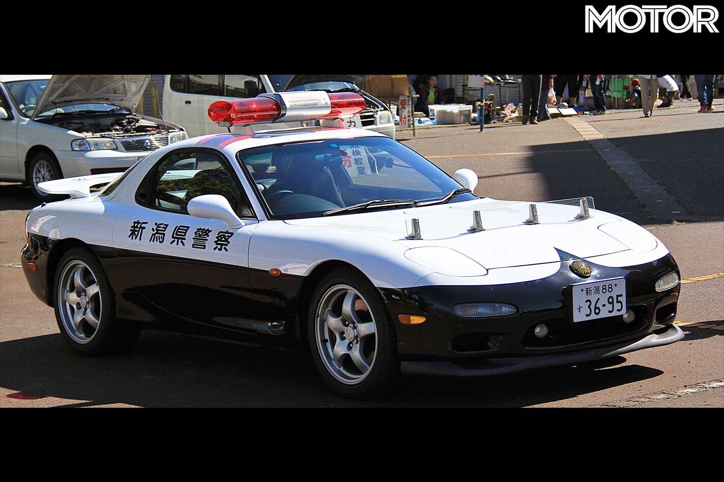 Mazda FD RX-7 police