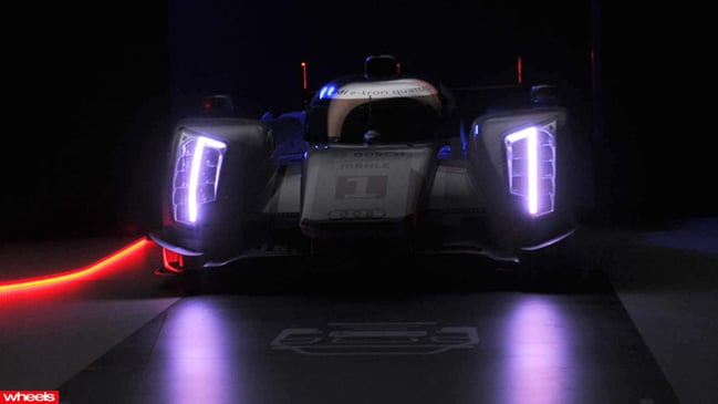 Audi, Le Mans, R18, Etron, Hybird, race car, road, wheels, future, 2013, Geneva, Motor, Show