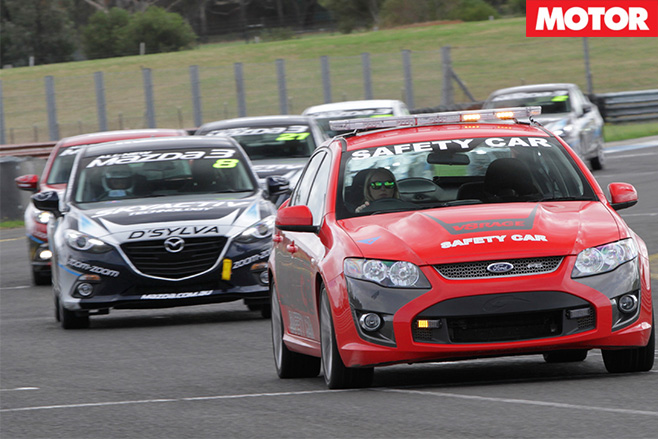 Mazda celebrity race 11