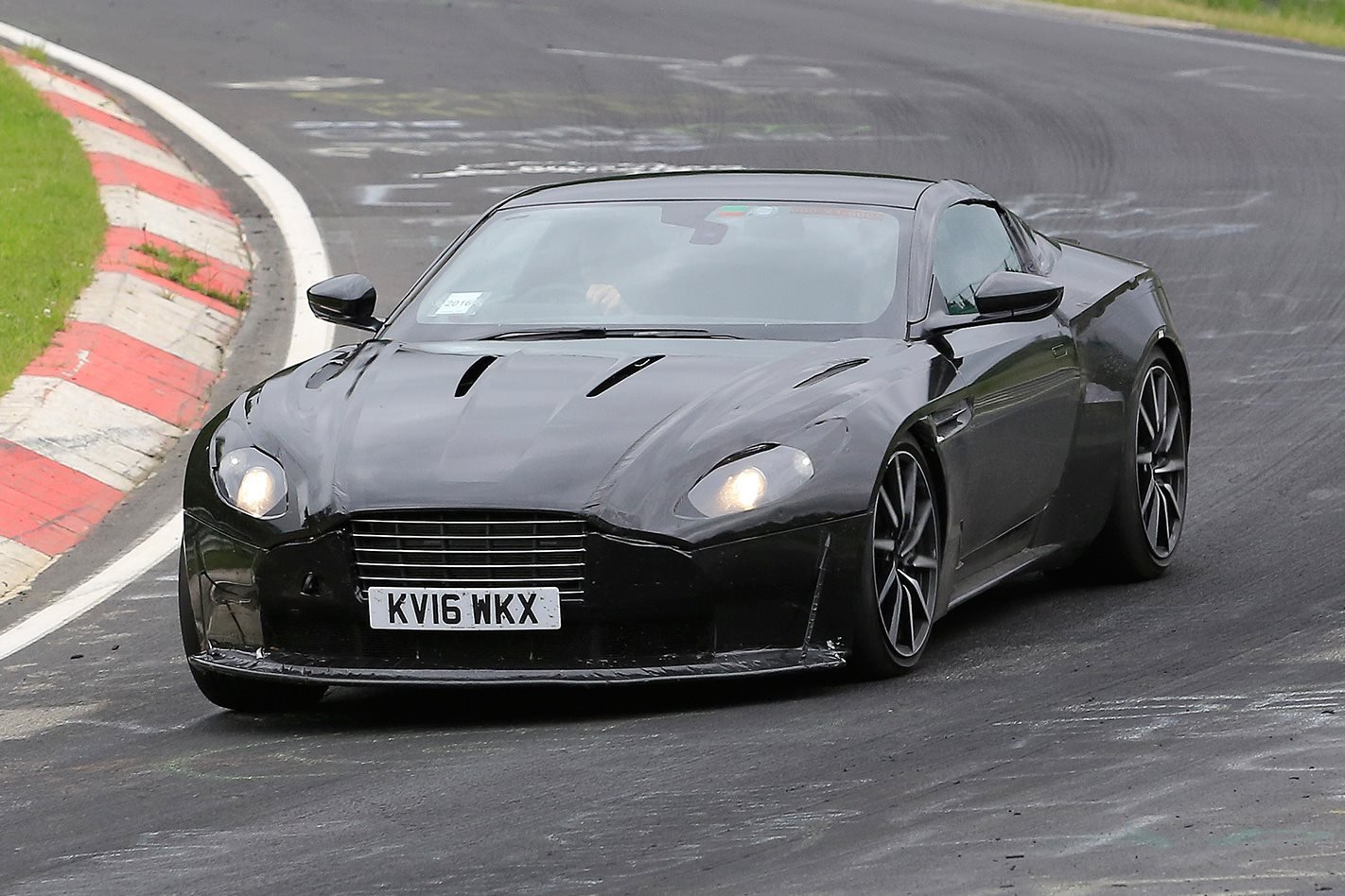 2017 Aston Martin Vantage on the Nurburgring