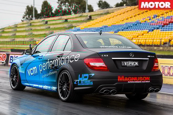 VCM Performance Mercedes-Benz C63 AMG rear