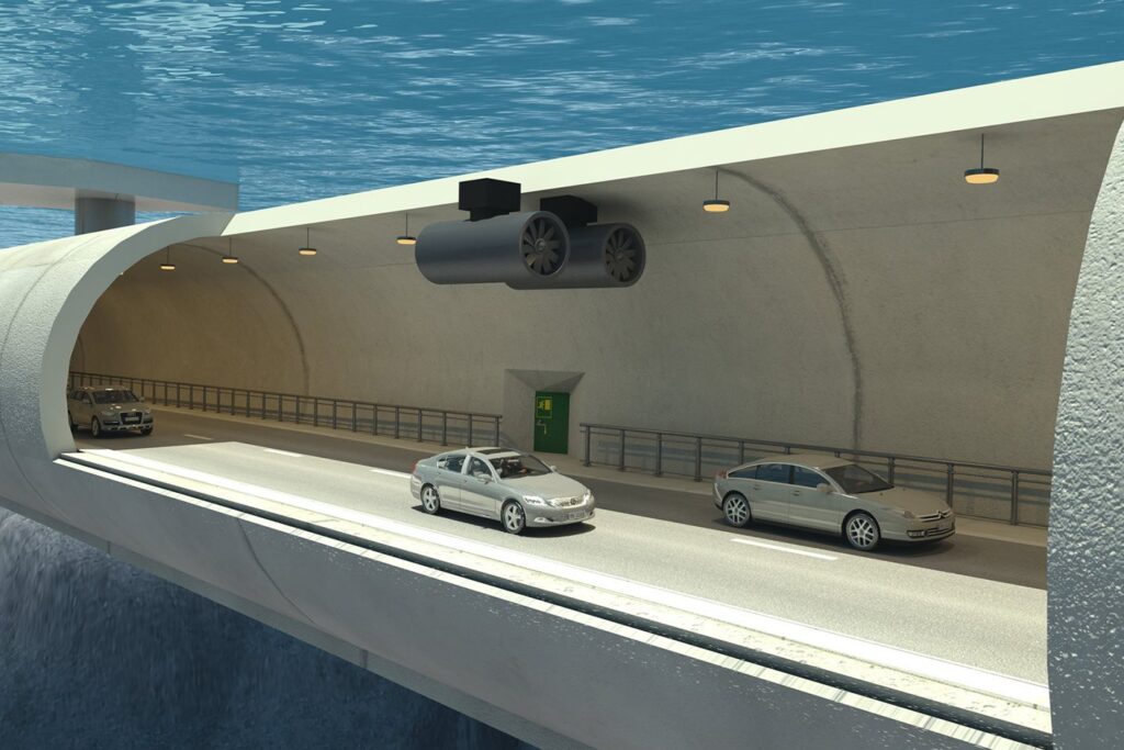 Underwater tunnel Norway