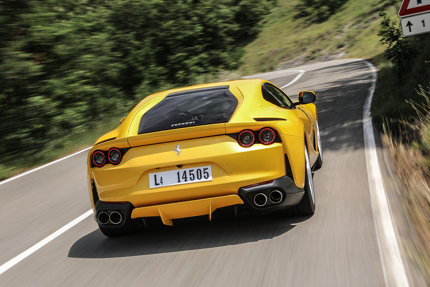 Ferrari 812 Superfast rear