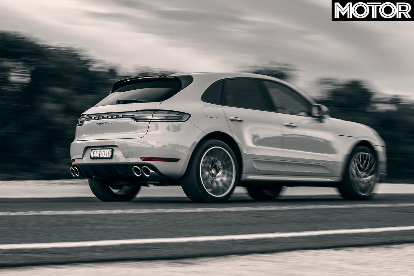 Porsche Macan Turbo onroad