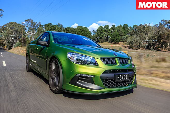 HSV maloo looking mean