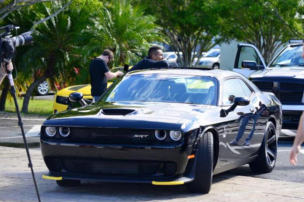 Nick Kyrgios' Dodge Challenger Hellcat