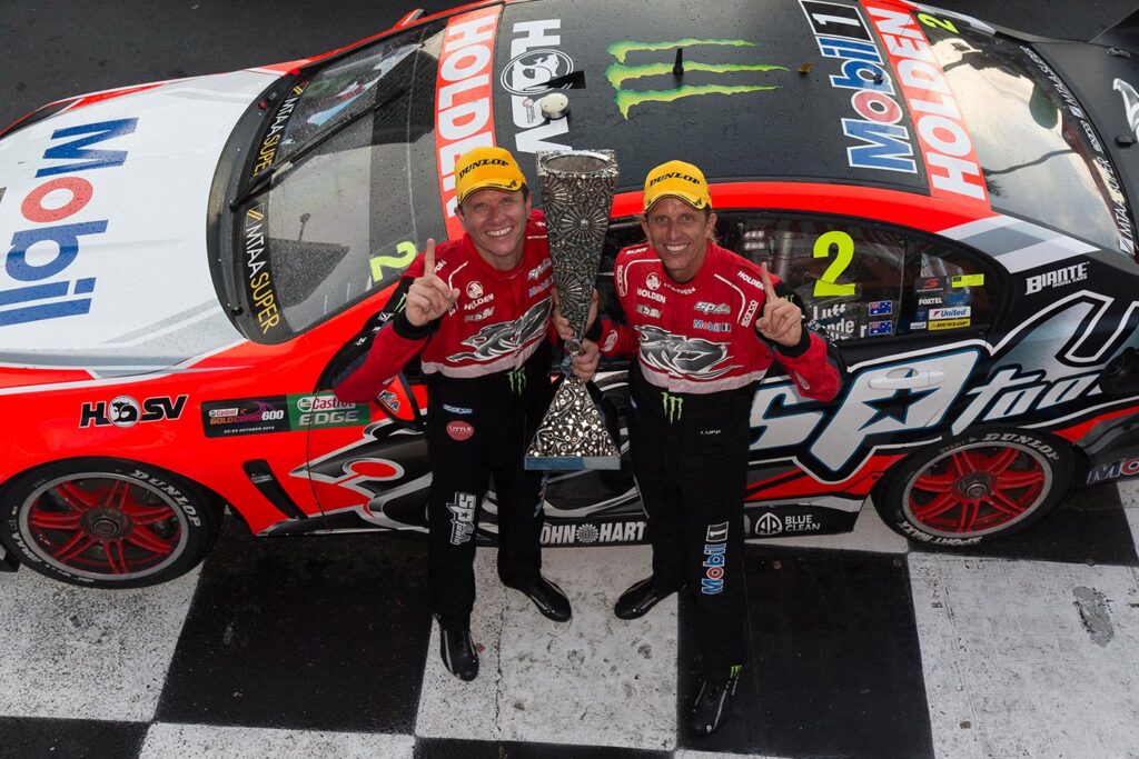 Jamie Whincup and Shane Van Gisbergen: Red Bull HRT works drivers