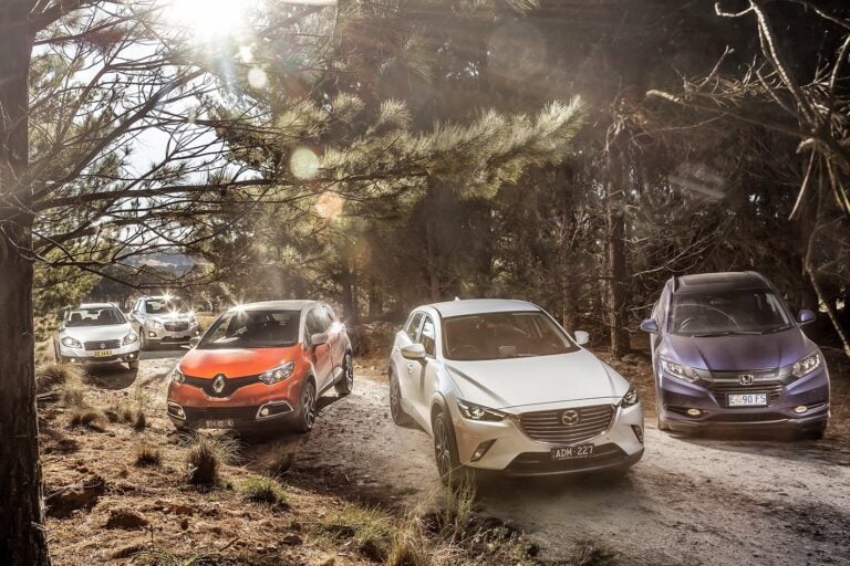 Holden Trax v Honda HR-V v Mazda CX-3 sTouring v Renault Captur v Suzuki S-Cross comparison review