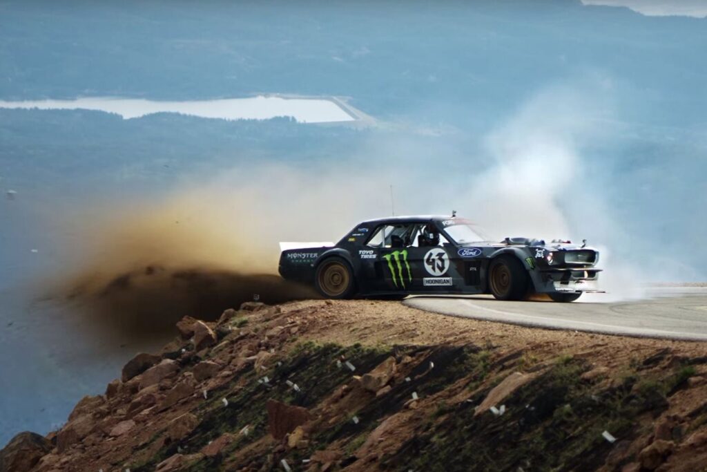 Ken Block’s Climbkhana Pikes Peak hill climb