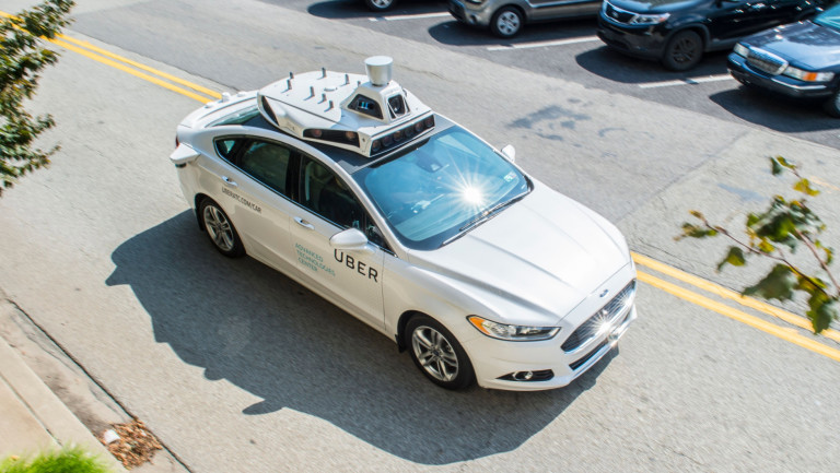 Uber driverless car