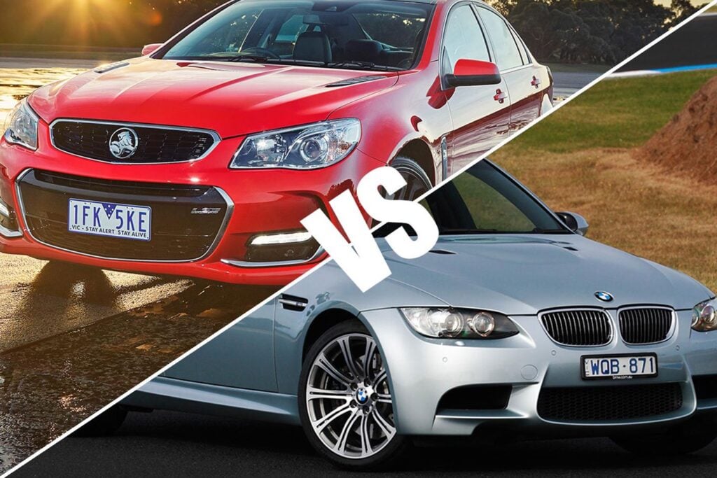 2017 Commodore SS V Redline vs 2008 BMW M3