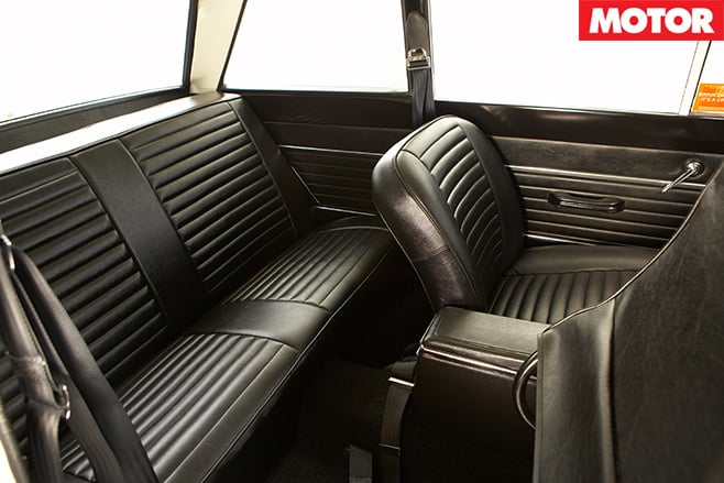 Lotus cortina interior rear