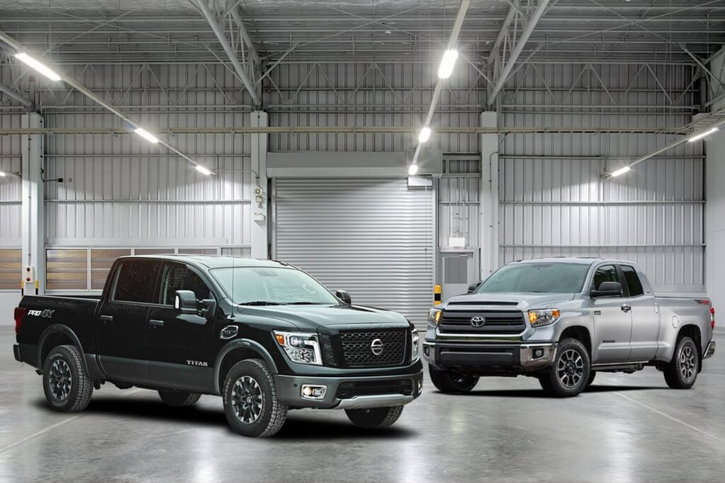 Toyota Tundra vs Nissan Titan