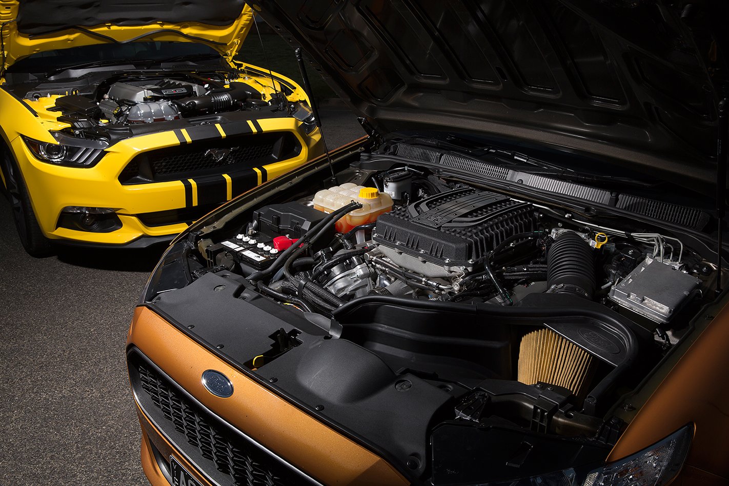 Ford Mustang vs. Falcon XR8
