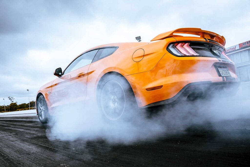 2018 Ford Mustang acceleration testing