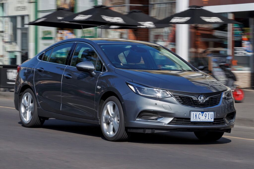 2017 Holden Astra sedan