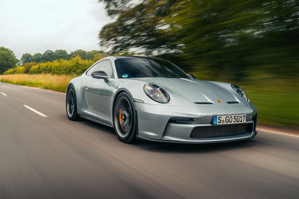 2021 Porsche 911 922 GT3 with Touring Package driving