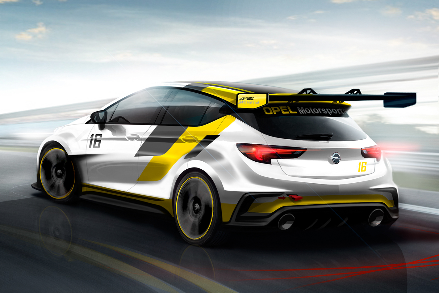 2015 Opel Astra widebody