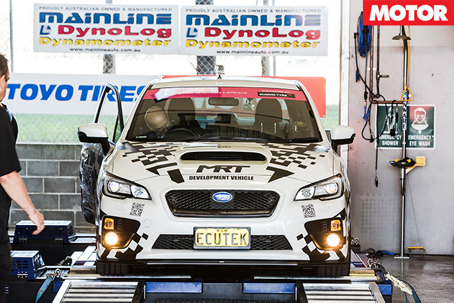 Mrt subaru wrx dyno