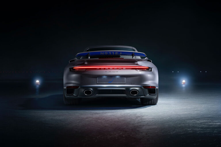 Embraer Rear Porsche partners with Embraer for jet-inspired 911 Turbo S