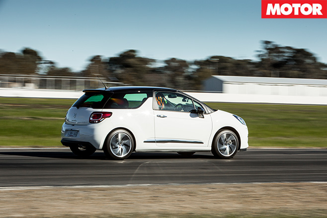 Citroen DS-3 driving